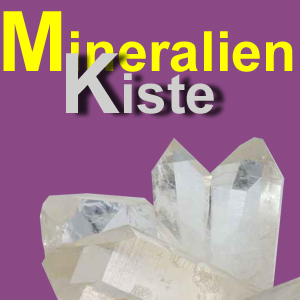 Mineralien Kiste